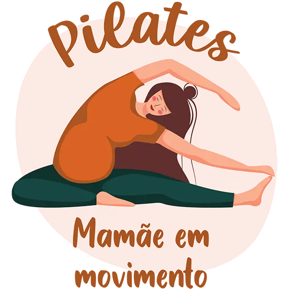 Logo Pilates Mamãe em Movimento